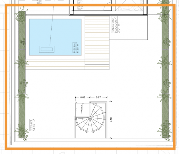 Penthouse 4A Floor Plan - Bellver Place